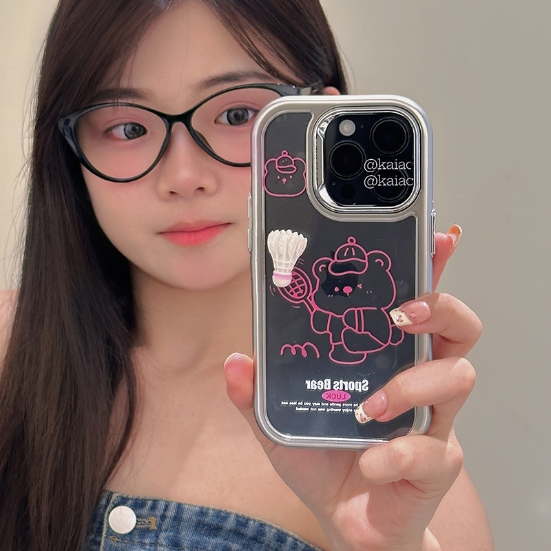 Korea Cute 3D Badminton Bear C - Badminton Korea ulasan dan harga