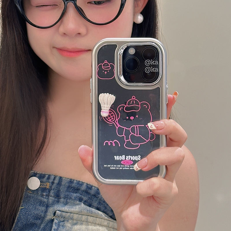 Korea Cute 3D Badminton Bear C - Badminton Korea ulasan dan harga
