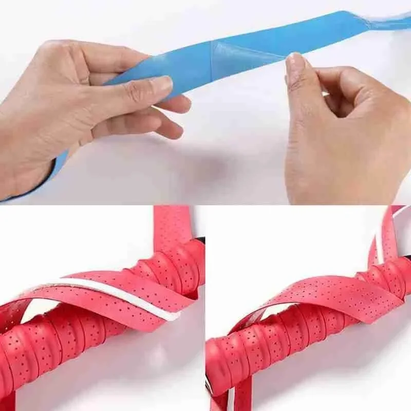 Racket Grip Tennis Handle Leat - Badminton Rs ulasan dan harga